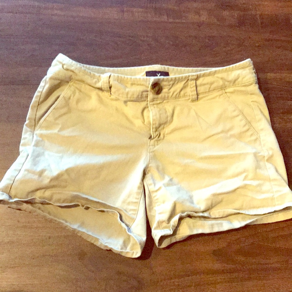 American Eagle Stretch Midi Shorts- size 4